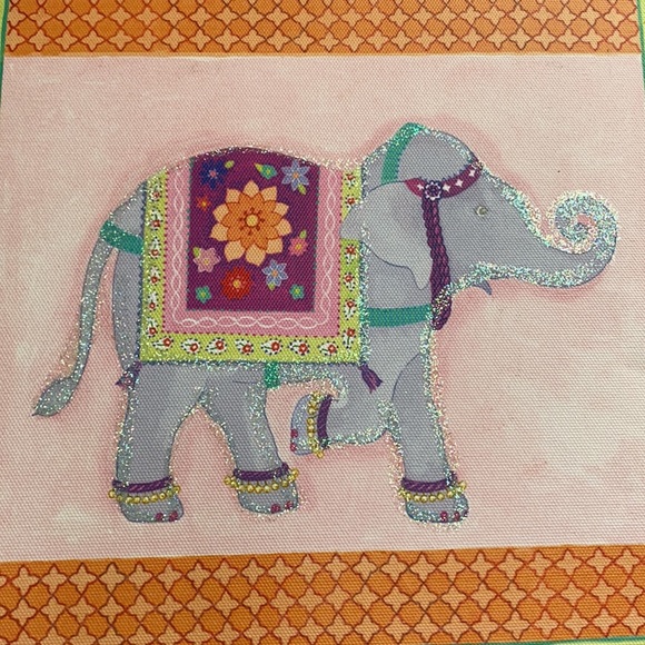 Colleen Karis Designs Elephant Canvas Wall Decor - Picture 4 of 8